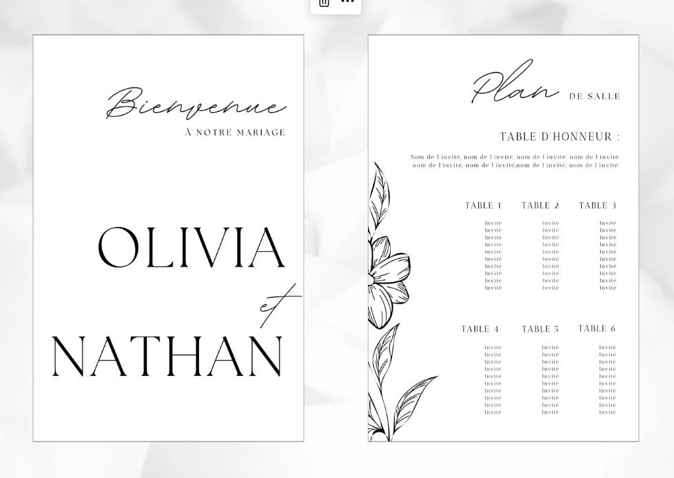 𝐂𝐨𝐥𝐥𝐞𝐜𝐭𝐢𝐨𝐧 𝐅𝐥𝐞𝐮𝐫𝐬 𝐝𝐮 𝐣𝐚𝐫𝐝𝐢𝐧 - Forfait Mariage élégant (1 point focal et tous les indispensables)