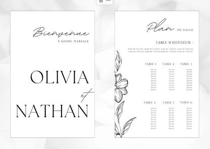 𝐂𝐨𝐥𝐥𝐞𝐜𝐭𝐢𝐨𝐧 𝐅𝐥𝐞𝐮𝐫𝐬 𝐝𝐮 𝐣𝐚𝐫𝐝𝐢𝐧 - Forfait Mariage élégant (1 point focal et tous les indispensables)