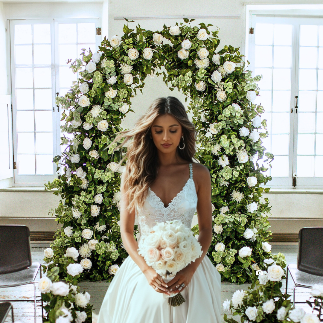 𝐂𝐨𝐥𝐥𝐞𝐜𝐭𝐢𝐨𝐧 𝐅𝐥𝐞𝐮𝐫𝐬 𝐝𝐮 𝐣𝐚𝐫𝐝𝐢𝐧 - Forfait Mariage élégant (1 point focal et tous les indispensables)