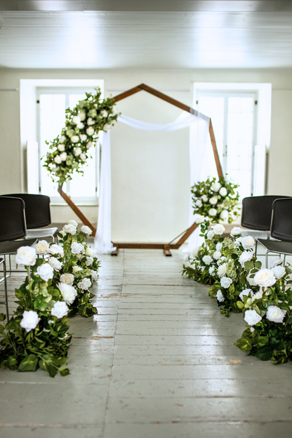 𝐂𝐨𝐥𝐥𝐞𝐜𝐭𝐢𝐨𝐧 𝐅𝐥𝐞𝐮𝐫𝐬 𝐝𝐮 𝐣𝐚𝐫𝐝𝐢𝐧 - Forfait Mariage élégant (1 point focal et tous les indispensables)